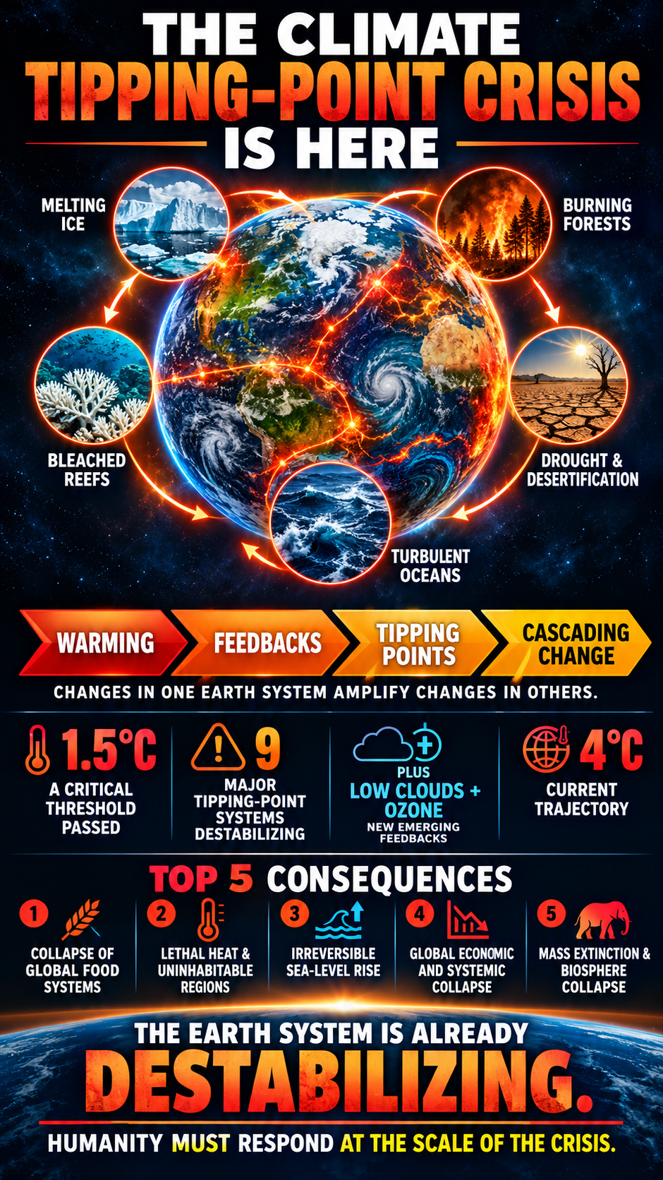 Climate Tipping Point Crisis